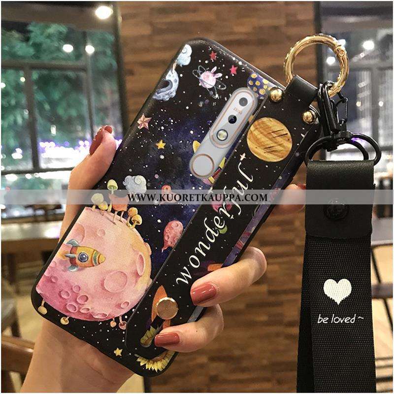 Kuori Nokia 7.1, Kuoret Nokia 7.1, Kotelo Nokia 7.1 Ihana Suuntaus Tuki Puhelimen Keltainen Keltaise