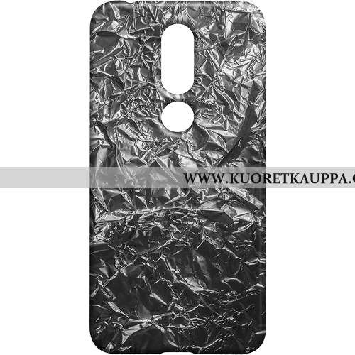 Kuori Nokia 7.1, Kuoret Nokia 7.1, Kotelo Nokia 7.1 Pesty Suede Vuosikerta Tuuli Suojaus Ruskea