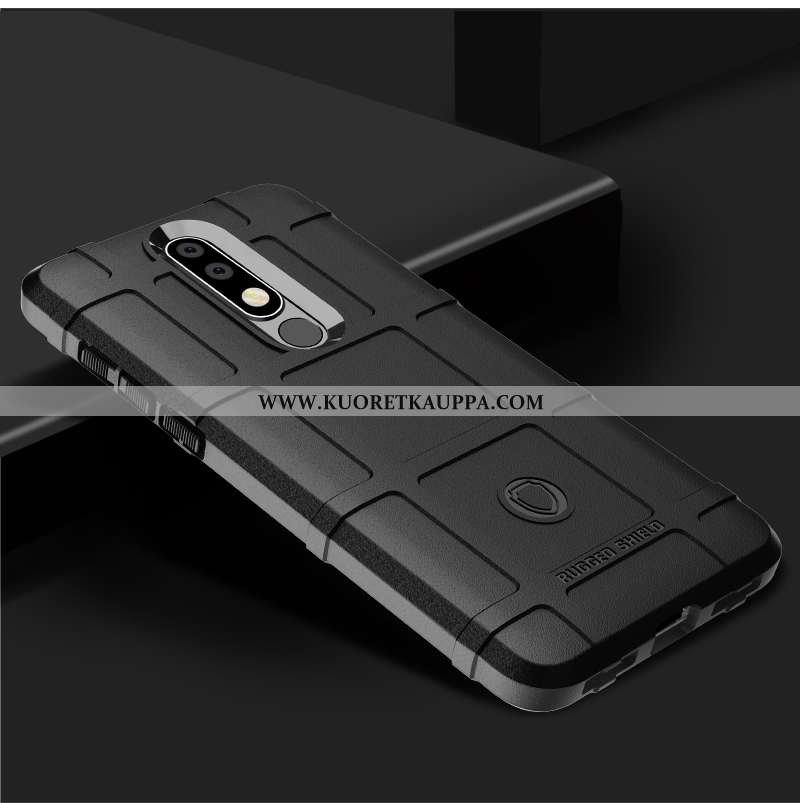 Kuori Nokia 7.1, Kuoret Nokia 7.1, Kotelo Nokia 7.1 Silikoni Suojaus Paksut Eurooppa Puhelimen Harma