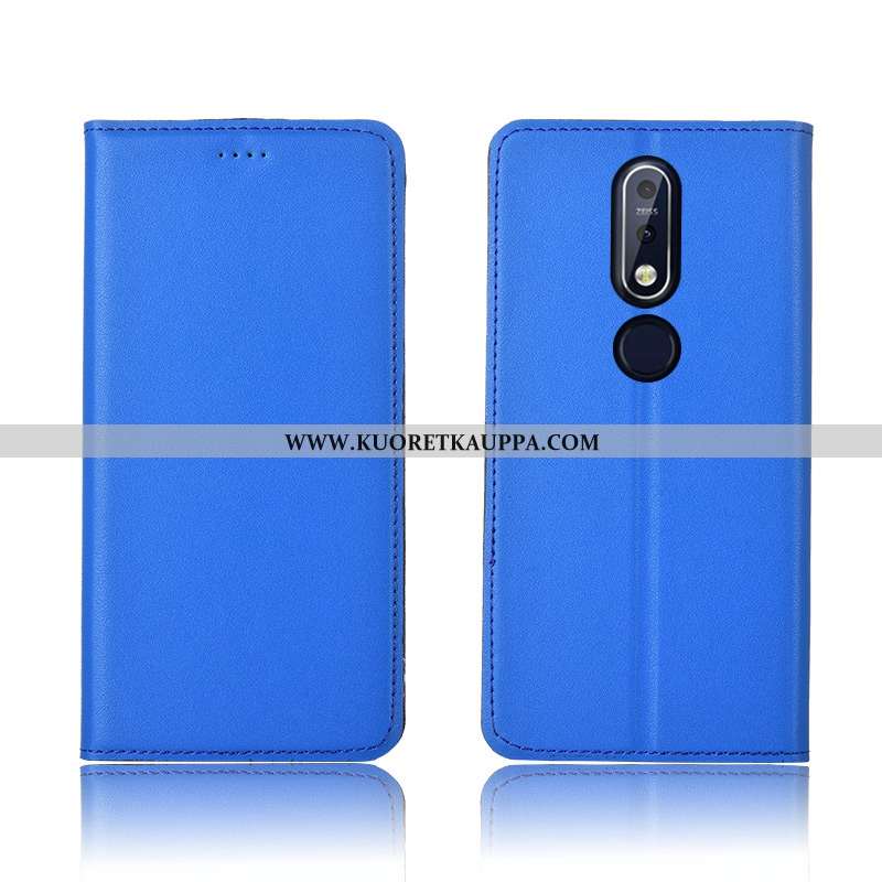 Kuori Nokia 7.1, Kuoret Nokia 7.1, Kotelo Nokia 7.1 Silikoni Suojaus Pehmeä Neste Keltaiset