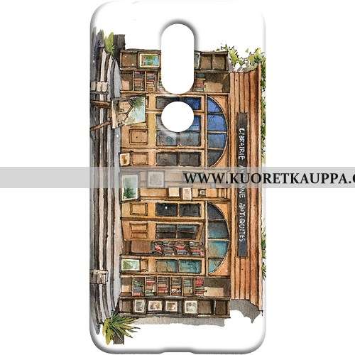 Kuori Nokia 7.1, Kuoret Nokia 7.1, Kotelo Nokia 7.1 Suojaus Kova Puhelimen Tuuli Valkoinen