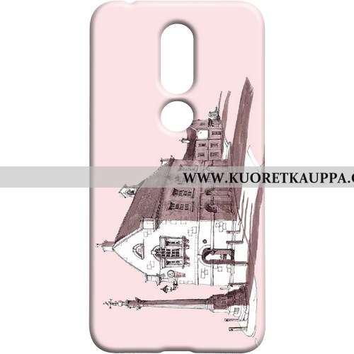 Kuori Nokia 7.1, Kuoret Nokia 7.1, Kotelo Nokia 7.1 Suojaus Kova Puhelimen Tuuli Valkoinen