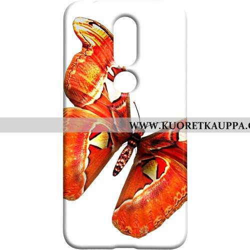 Kuori Nokia 7.1, Kuoret Nokia 7.1, Kotelo Nokia 7.1 Suojaus Pesty Suede Persoonallisuus Punainen