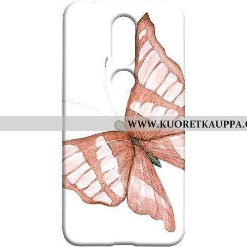 Kuori Nokia 7.1, Kuoret Nokia 7.1, Kotelo Nokia 7.1 Suojaus Pesty Suede Persoonallisuus Punainen