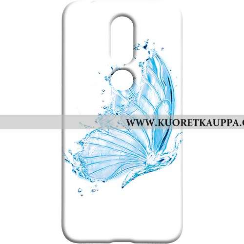 Kuori Nokia 7.1, Kuoret Nokia 7.1, Kotelo Nokia 7.1 Suojaus Pesty Suede Persoonallisuus Punainen