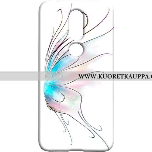 Kuori Nokia 7.1, Kuoret Nokia 7.1, Kotelo Nokia 7.1 Suojaus Pesty Suede Persoonallisuus Punainen