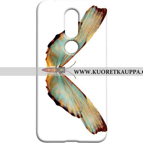 Kuori Nokia 7.1, Kuoret Nokia 7.1, Kotelo Nokia 7.1 Suojaus Pesty Suede Persoonallisuus Punainen