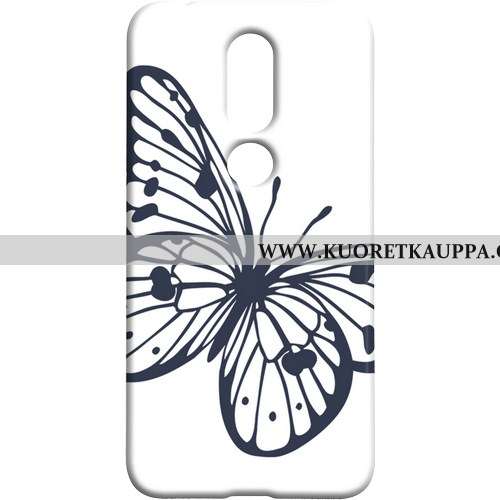 Kuori Nokia 7.1, Kuoret Nokia 7.1, Kotelo Nokia 7.1 Suojaus Pesty Suede Persoonallisuus Punainen