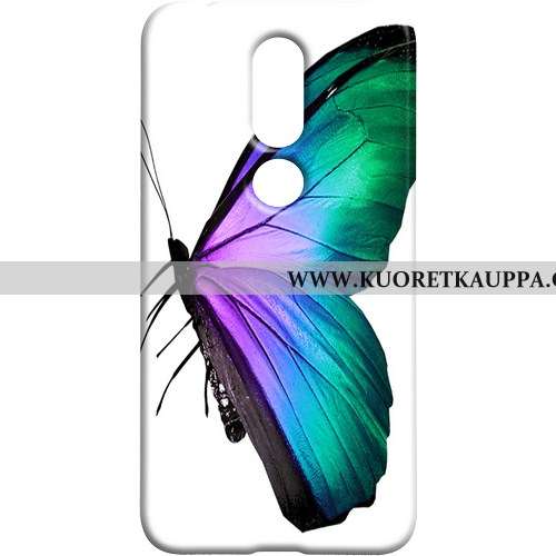 Kuori Nokia 7.1, Kuoret Nokia 7.1, Kotelo Nokia 7.1 Suojaus Pesty Suede Persoonallisuus Punainen