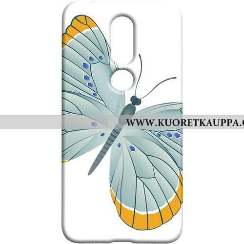 Kuori Nokia 7.1, Kuoret Nokia 7.1, Kotelo Nokia 7.1 Suojaus Pesty Suede Persoonallisuus Punainen