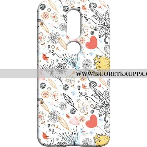 Kuori Nokia 7.1, Kuoret Nokia 7.1, Kotelo Nokia 7.1 Suojaus Pesty Suede Sininen Pieni