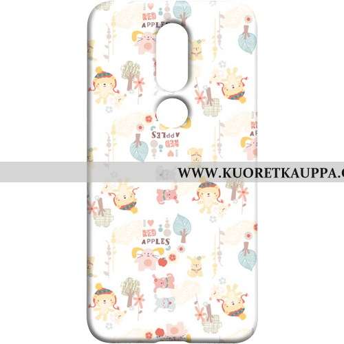 Kuori Nokia 7.1, Kuoret Nokia 7.1, Kotelo Nokia 7.1 Suojaus Pesty Suede Sininen Pieni