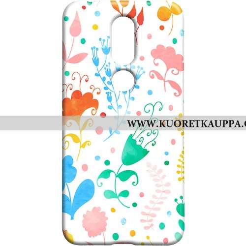 Kuori Nokia 7.1, Kuoret Nokia 7.1, Kotelo Nokia 7.1 Suojaus Pesty Suede Sininen Pieni