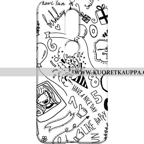 Kuori Nokia 7.1, Kuoret Nokia 7.1, Kotelo Nokia 7.1 Suojaus Pesty Suede Sininen Pieni