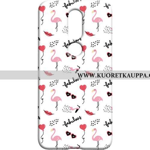 Kuori Nokia 7.1, Kuoret Nokia 7.1, Kotelo Nokia 7.1 Suojaus Pesty Suede Sininen Pieni