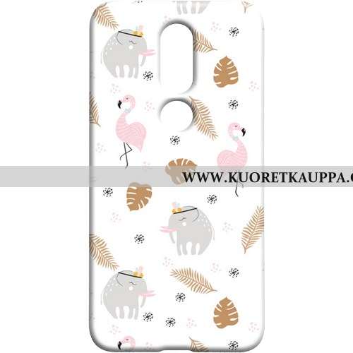 Kuori Nokia 7.1, Kuoret Nokia 7.1, Kotelo Nokia 7.1 Suojaus Pesty Suede Sininen Pieni