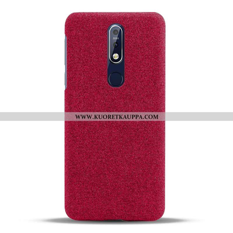 Kuori Nokia 7.1, Kuoret Nokia 7.1, Kotelo Nokia 7.1 Suojaus Valo Puhelimen Musta Mustat