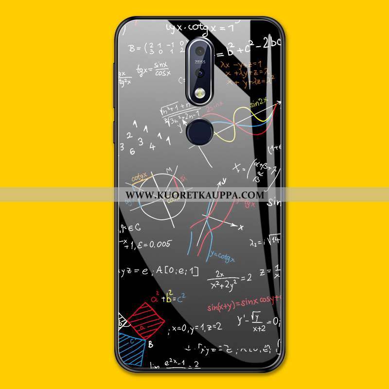 Kuori Nokia 7.1, Kuoret Nokia 7.1, Kotelo Nokia 7.1 Suuntaus Suojaus Yksinkertainen Keltainen Murtum