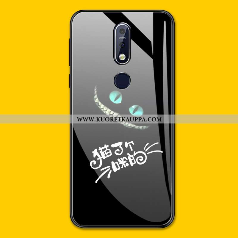 Kuori Nokia 7.1, Kuoret Nokia 7.1, Kotelo Nokia 7.1 Suuntaus Suojaus Yksinkertainen Keltainen Murtum