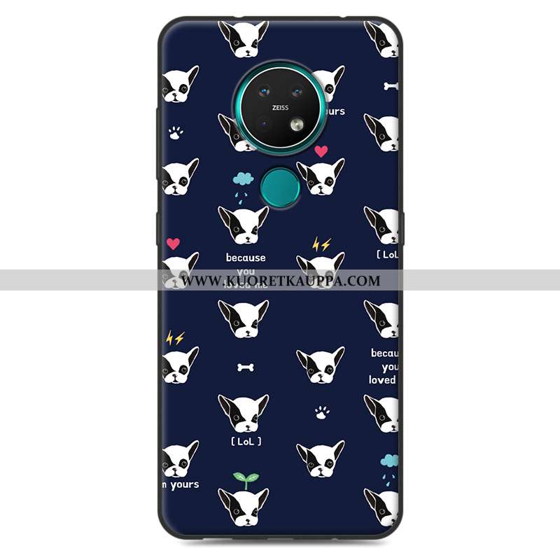 Kuori Nokia 7.2, Kuoret Nokia 7.2, Kotelo Nokia 7.2 Ihana Pehmeä Neste Persoonallisuus Silikoni Beig