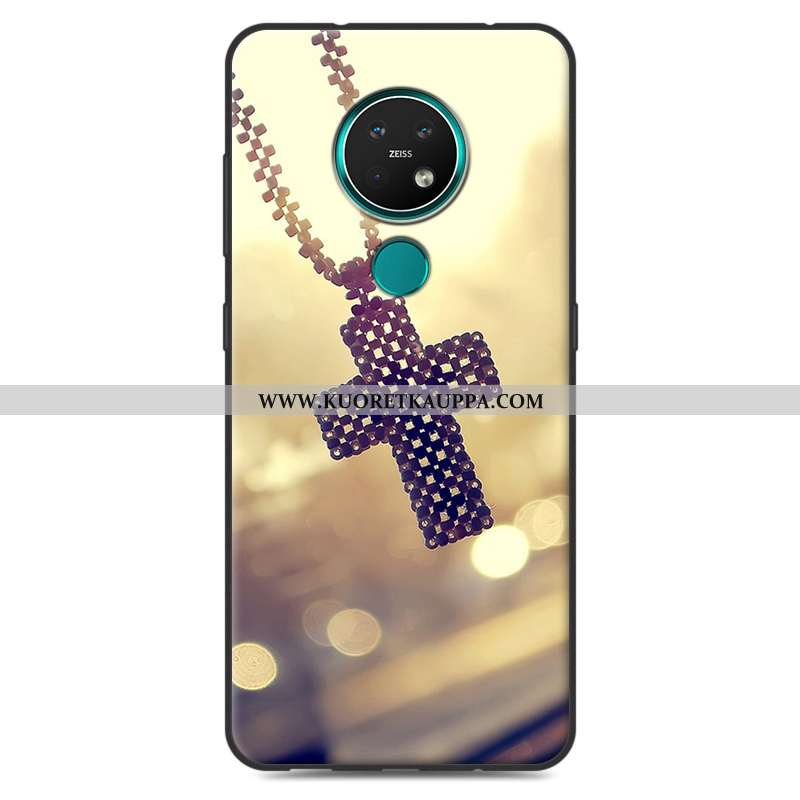 Kuori Nokia 7.2, Kuoret Nokia 7.2, Kotelo Nokia 7.2 Luova Vuosikerta Suojaus Puhelimen Pinkki