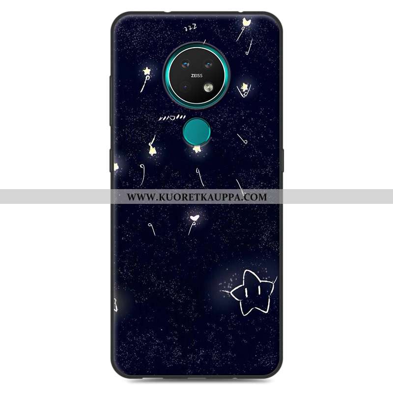 Kuori Nokia 7.2, Kuoret Nokia 7.2, Kotelo Nokia 7.2 Luova Vuosikerta Suojaus Puhelimen Pinkki