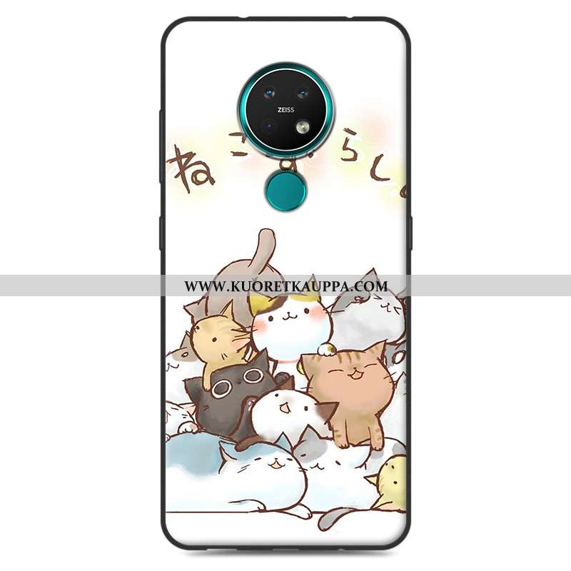 Kuori Nokia 7.2, Kuoret Nokia 7.2, Kotelo Nokia 7.2 Luova Vuosikerta Suojaus Puhelimen Pinkki