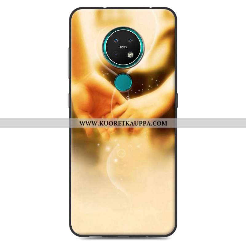 Kuori Nokia 7.2, Kuoret Nokia 7.2, Kotelo Nokia 7.2 Luova Vuosikerta Suojaus Puhelimen Pinkki