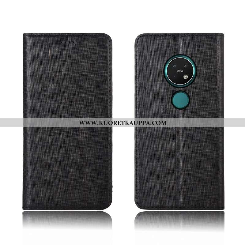 Kuori Nokia 7.2, Kuoret Nokia 7.2, Kotelo Nokia 7.2 Nahkakuori Aito Nahka Suojaus All Inclusive Murt