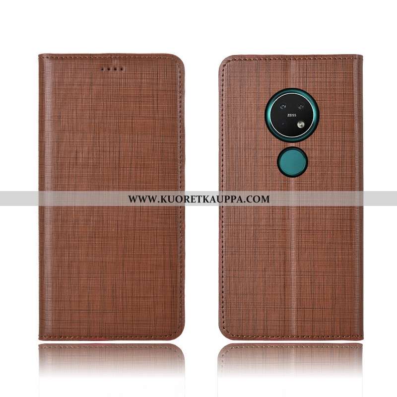 Kuori Nokia 7.2, Kuoret Nokia 7.2, Kotelo Nokia 7.2 Nahkakuori Aito Nahka Suojaus All Inclusive Murt