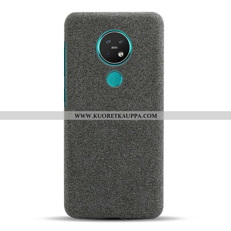 Kuori Nokia 7.2, Kuoret Nokia 7.2, Kotelo Nokia 7.2 Nahkakuori Suojaus Puhelimen Murtumaton Harmaa