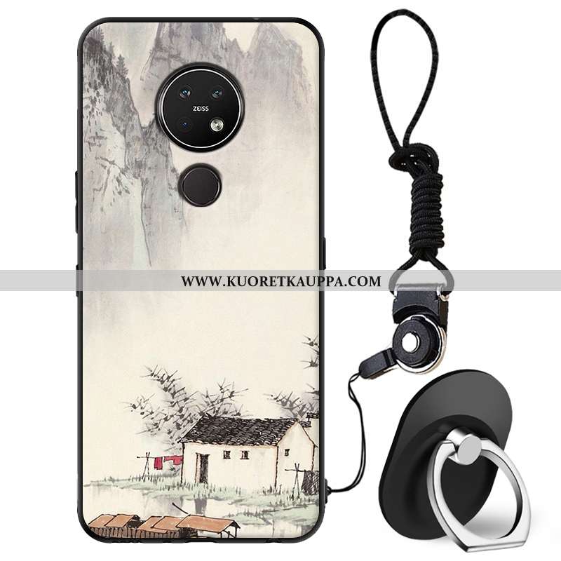 Kuori Nokia 7.2, Kuoret Nokia 7.2, Kotelo Nokia 7.2 Pehmeä Neste Silikoni Pieni Kustannukset Yksinke