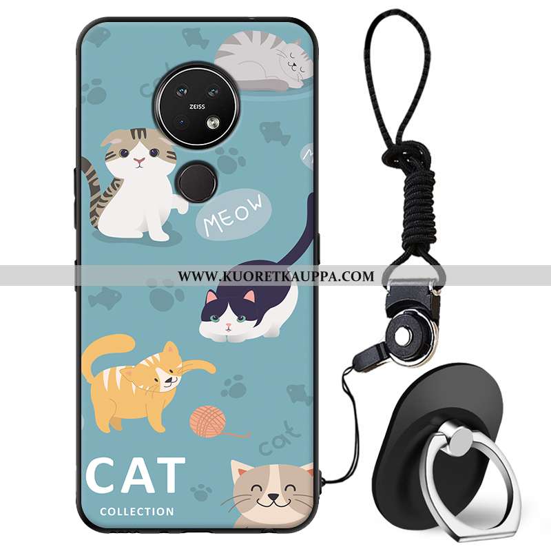 Kuori Nokia 7.2, Kuoret Nokia 7.2, Kotelo Nokia 7.2 Pehmeä Neste Silikoni Pieni Kustannukset Yksinke