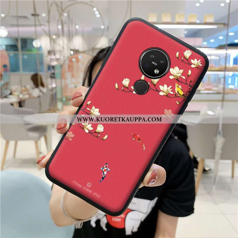 Kuori Nokia 7.2, Kuoret Nokia 7.2, Kotelo Nokia 7.2 Silikoni Suojaus All Inclusive Puhelimen Sininen