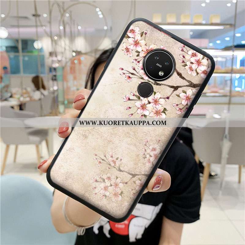 Kuori Nokia 7.2, Kuoret Nokia 7.2, Kotelo Nokia 7.2 Silikoni Suojaus All Inclusive Puhelimen Sininen