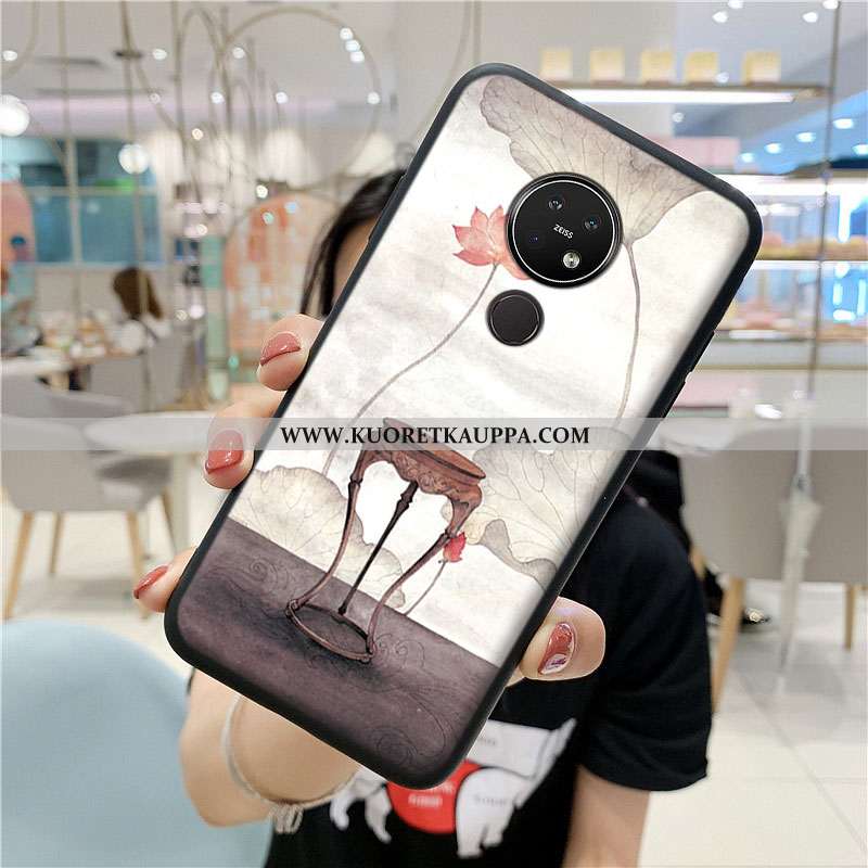 Kuori Nokia 7.2, Kuoret Nokia 7.2, Kotelo Nokia 7.2 Silikoni Suojaus All Inclusive Puhelimen Sininen