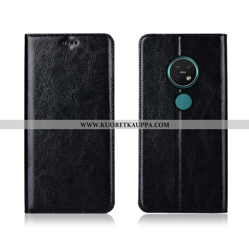 Kuori Nokia 7.2, Kuoret Nokia 7.2, Kotelo Nokia 7.2 Silikoni Suojaus Pehmeä Neste Murtumaton Nahkaku