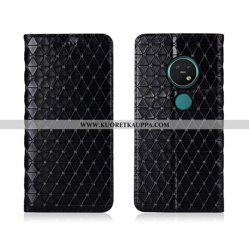 Kuori Nokia 7.2, Kuoret Nokia 7.2, Kotelo Nokia 7.2 Silikoni Suojaus Puhelimen Pleedi Mustat