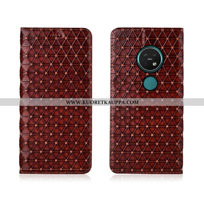 Kuori Nokia 7.2, Kuoret Nokia 7.2, Kotelo Nokia 7.2 Silikoni Suojaus Puhelimen Pleedi Mustat