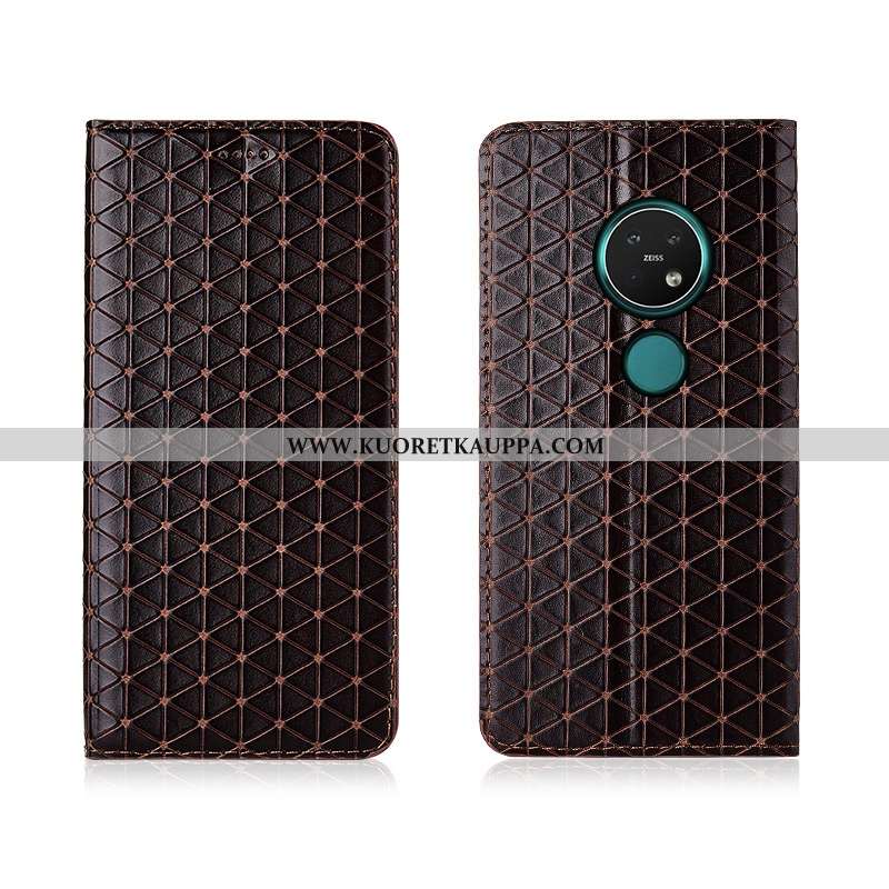 Kuori Nokia 7.2, Kuoret Nokia 7.2, Kotelo Nokia 7.2 Silikoni Suojaus Puhelimen Pleedi Mustat