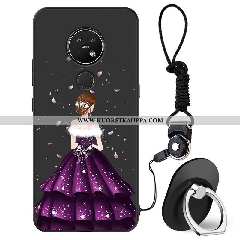 Kuori Nokia 7.2, Kuoret Nokia 7.2, Kotelo Nokia 7.2 Suojaus Tila Kustannukset Pieni Mustat