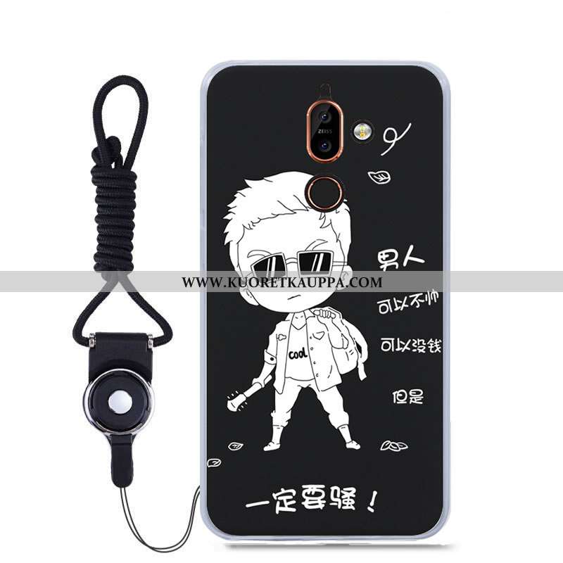 Kuori Nokia 7 Plus, Kuoret Nokia 7 Plus, Kotelo Nokia 7 Plus Pehmeä Neste Suojaus Väriset Sininen