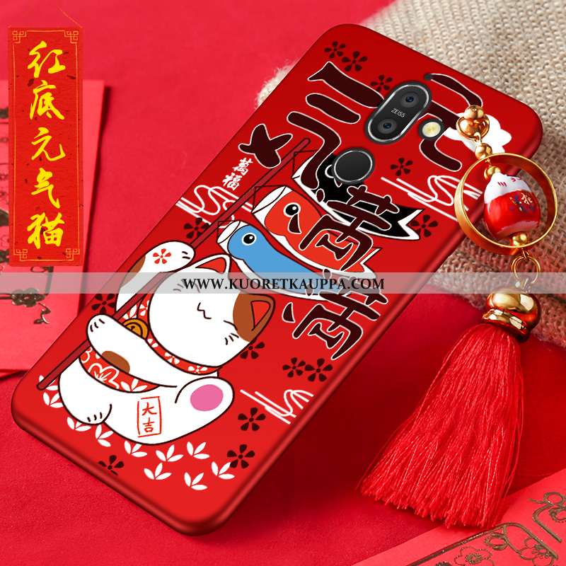 Kuori Nokia 7 Plus, Kuoret Nokia 7 Plus, Kotelo Nokia 7 Plus Sarjakuva Pehmeä Neste Rikkaus Persoona