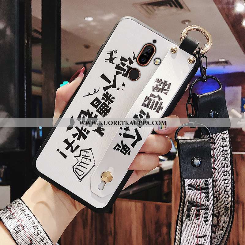 Kuori Nokia 7 Plus, Kuoret Nokia 7 Plus, Kotelo Nokia 7 Plus Silikoni Ripustettava Kaula All Inclusi