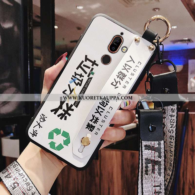 Kuori Nokia 7 Plus, Kuoret Nokia 7 Plus, Kotelo Nokia 7 Plus Silikoni Ripustettava Kaula All Inclusi