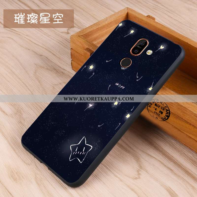 Kuori Nokia 7 Plus, Kuoret Nokia 7 Plus, Kotelo Nokia 7 Plus Silikoni Suojaus Murtumaton Puhelimen M