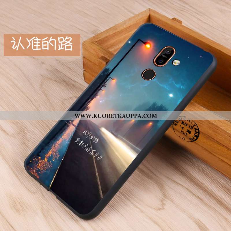 Kuori Nokia 7 Plus, Kuoret Nokia 7 Plus, Kotelo Nokia 7 Plus Silikoni Suojaus Murtumaton Puhelimen M