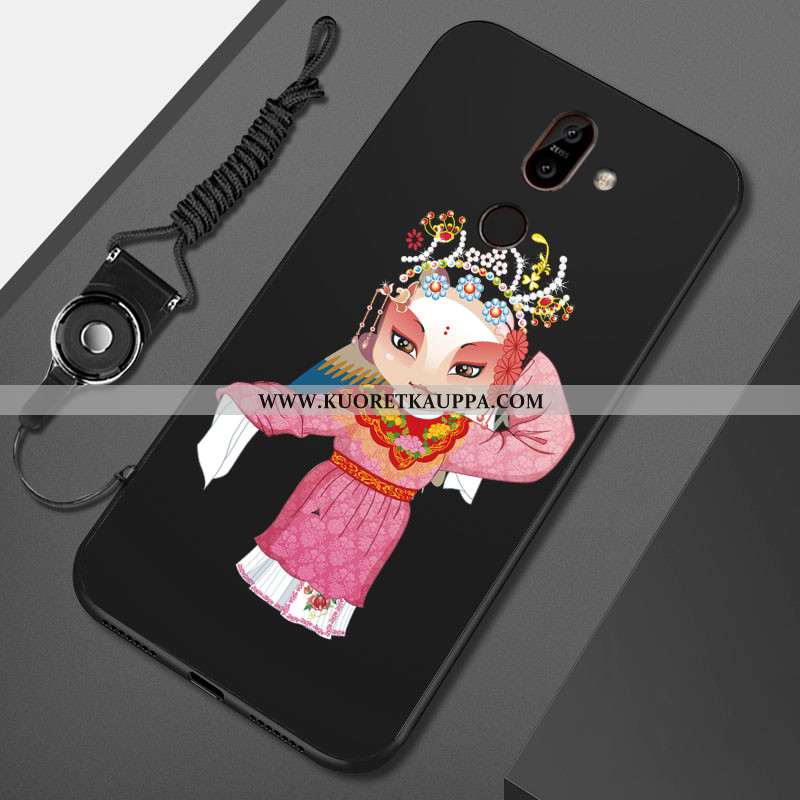 Kuori Nokia 7 Plus, Kuoret Nokia 7 Plus, Kotelo Nokia 7 Plus Suojaus Pesty Suede Murtumaton Puhelime