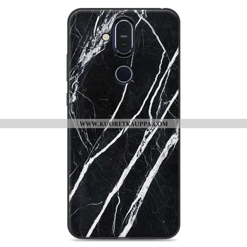 Kuori Nokia 8.1, Kuoret Nokia 8.1, Kotelo Nokia 8.1 Persoonallisuus Luova L Puhelimen Maalaus Valkoi