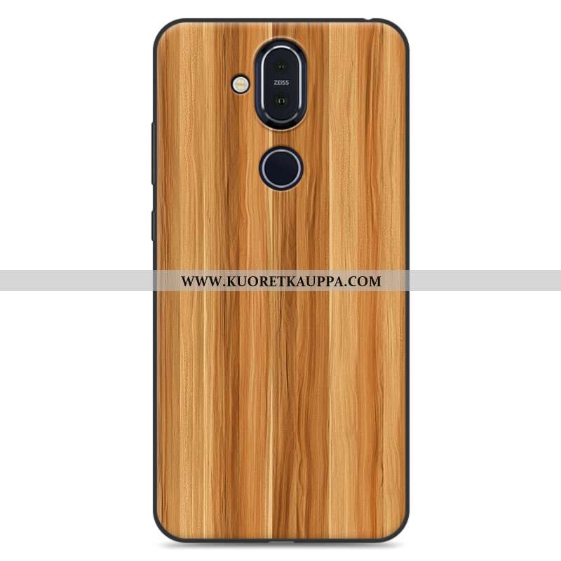 Kuori Nokia 8.1, Kuoret Nokia 8.1, Kotelo Nokia 8.1 Persoonallisuus Luova L Puhelimen Maalaus Valkoi